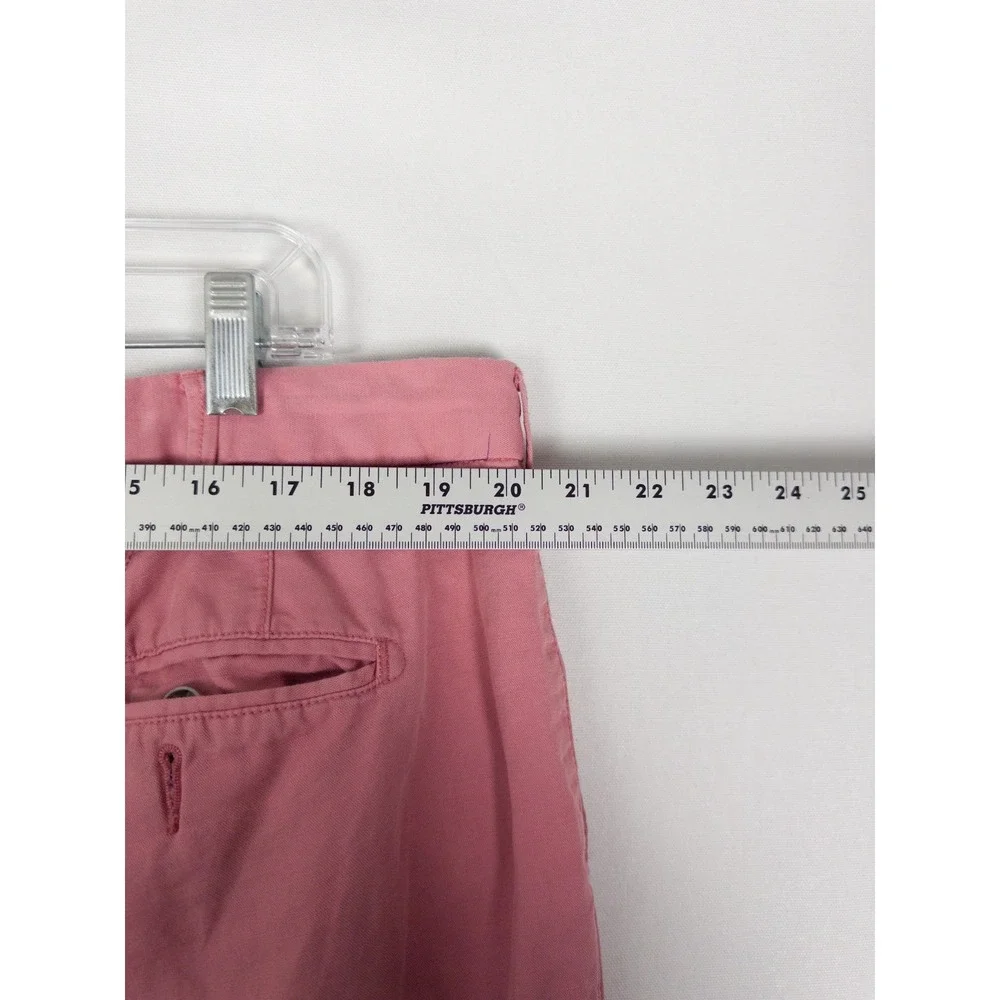 Peter Millar Crown Cool‎ Pants Mens 42 Pink Chino Pockets Soft Preppy Casual